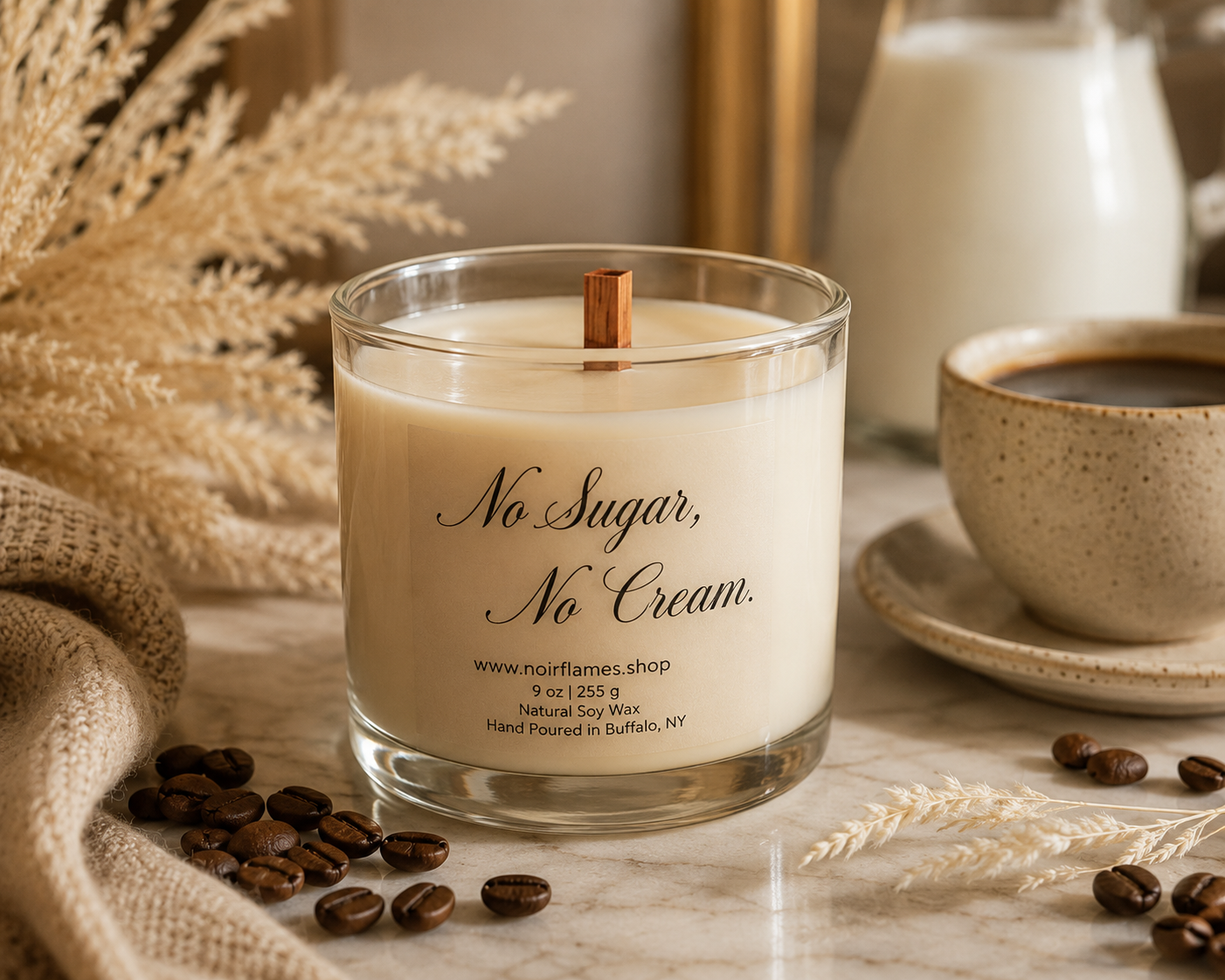 No Sugar No Cream Soy Candle