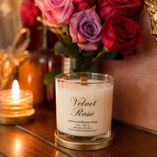 Velvet Rose Soy Candle (NEW NAME)